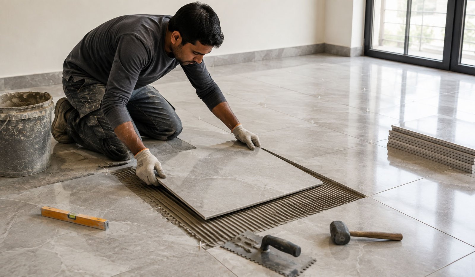 tile laying contractors in Chennai