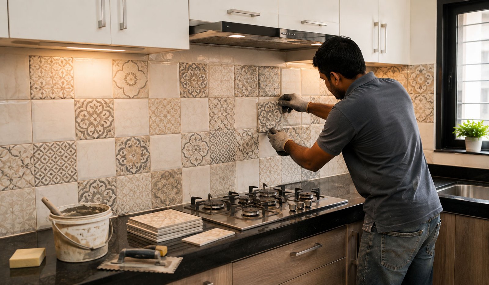 tile laying contractors in Chennai